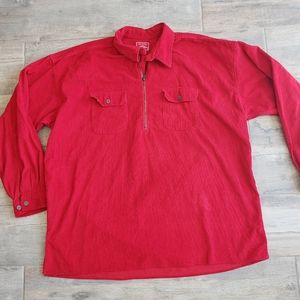 Mens Marlboro Corduroy Long Sleeve Pull Over
